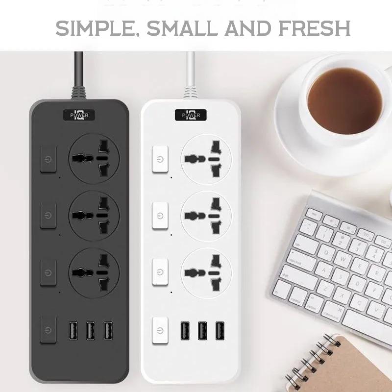 Product Introduction of British USB strip intelligent patch board multi-functional strip British standard white PD fast charger 22