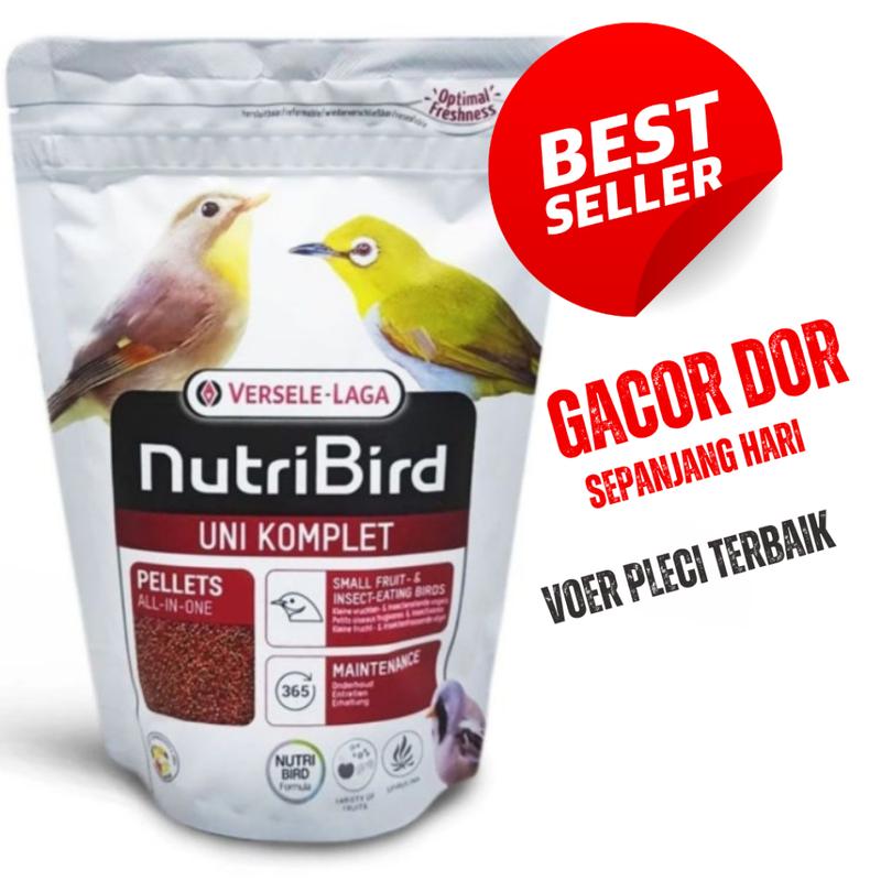 NutriBird Uni Komplet 250gr Original Pakan Burung Pleci 0