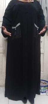 Product Review of Veeyaa Abaya by fanny.beauty.id Wanita Muslim Gamis Kombinasi Embos from Y**i 1