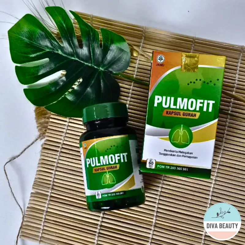 Pulmofit Kapsul Gurah Pulmofit 60 Kapsul Membantu Menjaga Masalah Pernafasan Dan Batuk 2