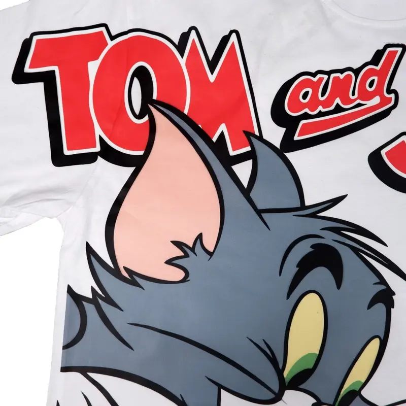 TOM AND JERRY KARTUN COMIC KAOS OVERSIZE COMBED 20S 2