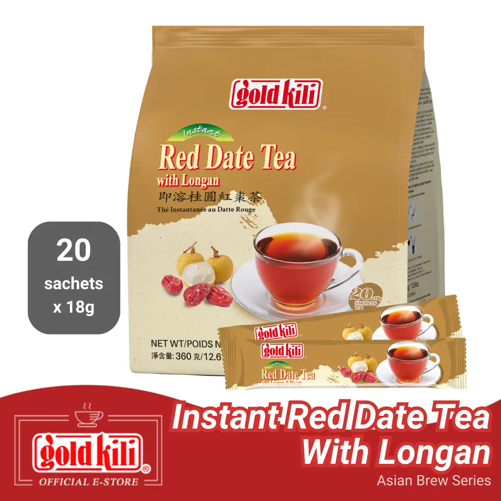 Gold Kili Instant Red Date Tea with Longan and Honey