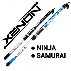 JORAN TELESTOPIC / ANTENA  MERK XENON NINJA / SAMURAI SERIES Pancing Tegek