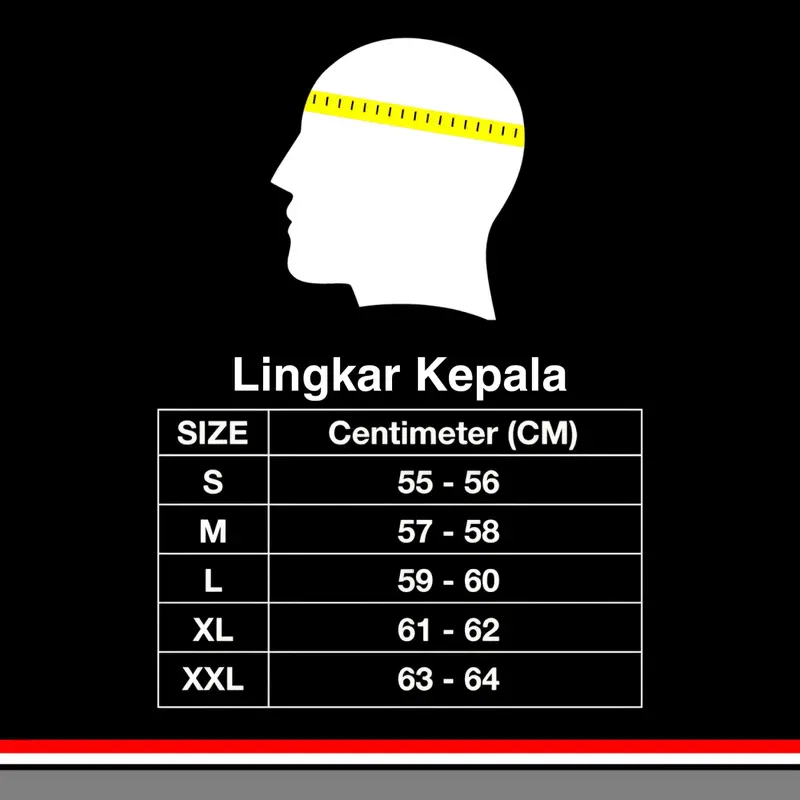 Helm Half Face R-Six Kirana Visor Clear untuk Pria dan Wanita - Motorcycle 7