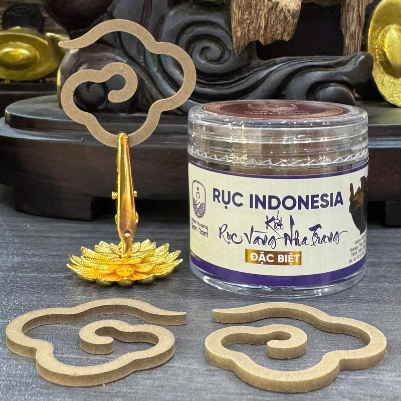 [Son Nam] Nhang Trầm VÂN MÂY RỤC INDO & RỤC VÀNG NHA TRANG Đặc Biệt, thơm hương trầm sâu, hộp 14 vân