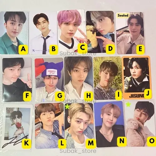 Wts pc nct dream 127 mark jaemin haechan Jaehyun jisung murah kpop hadiah photocard