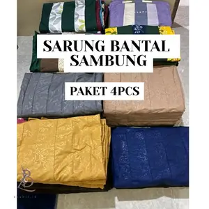 Paket 4pcs sarung bantal sambung