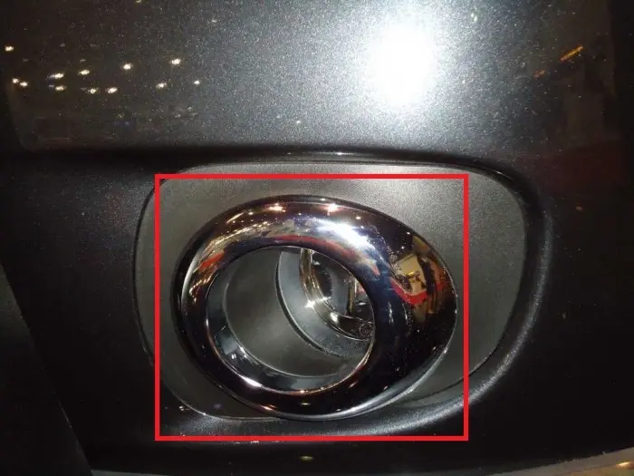 PROMO - RING CHROME COVER FOG LAMP KIRI MITSUBISHI PAJERO DAKAR 2
