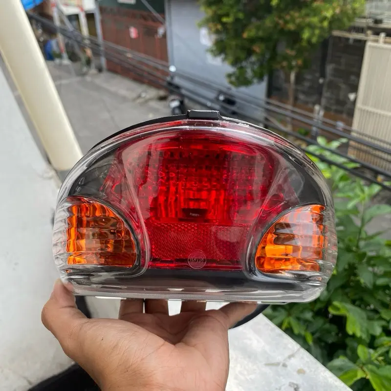 STOPLAMP LAMPU STOP JUPITER Z LED 2006 - 2010 SMOKE HITAM LAMPU STOP BELAKANG JUPITER Z BURHAN MIKA BENING 3