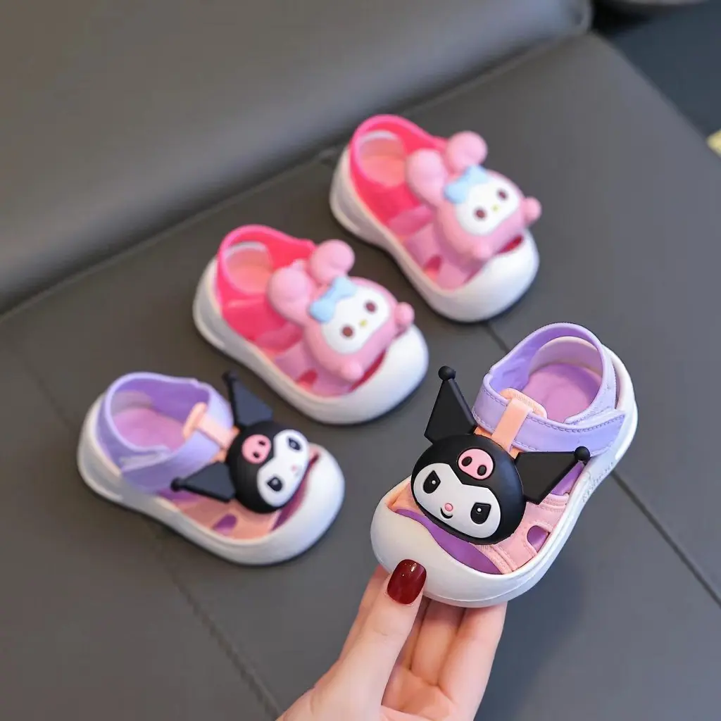 PROMO 8.8 IMPORT OkayBaby B407 Sandal Balita Anak Laki Perempuan Lucu Bagus Lembut Anak-Anak Bayi Sport Laki-Laki Kaki Sepatu Sendal Fashion Anak Cewek Bahan Karet Anti Licin Anti Slip 6 Bulan -3 Tahun Terbaru Alas Kaki Nyaman Empuk Size 18-23