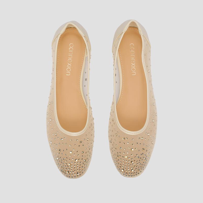 Product Introduction of Connexion Dzh10 Beads Accessories Sepatu Ballerina Wanita 0