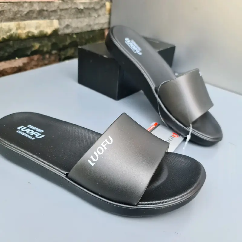 Luofu E- 7172 Selopp,anti licin anti kepleset,nyamanempuk,lenturr,tidak sakit di kaki,awet poll,Import quality,bahan eva pvc tpu. 1