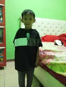 Product Review of Kaos kombinasi anak abu Thirteen umur 1-10 tahun from S**i N**i 0