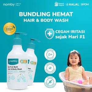 nomby Bundling My First Bath Hair & Body Wash 2x200 mL