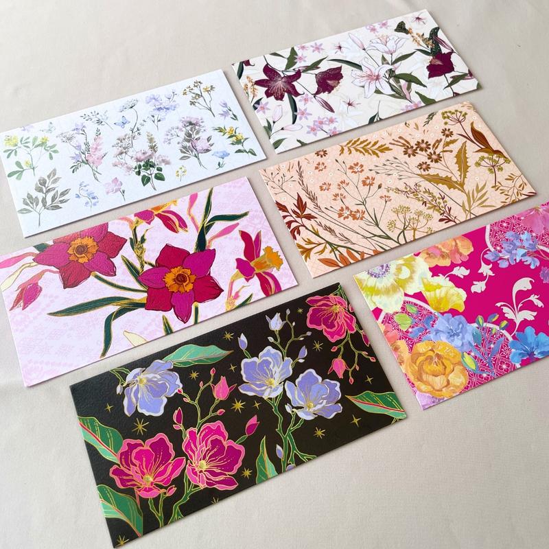 (5 Pcs) SAMPUL DUIT RAYA PREMIUM BUNGA BUNGA SAIZ BESAR Pape - TikTok ...