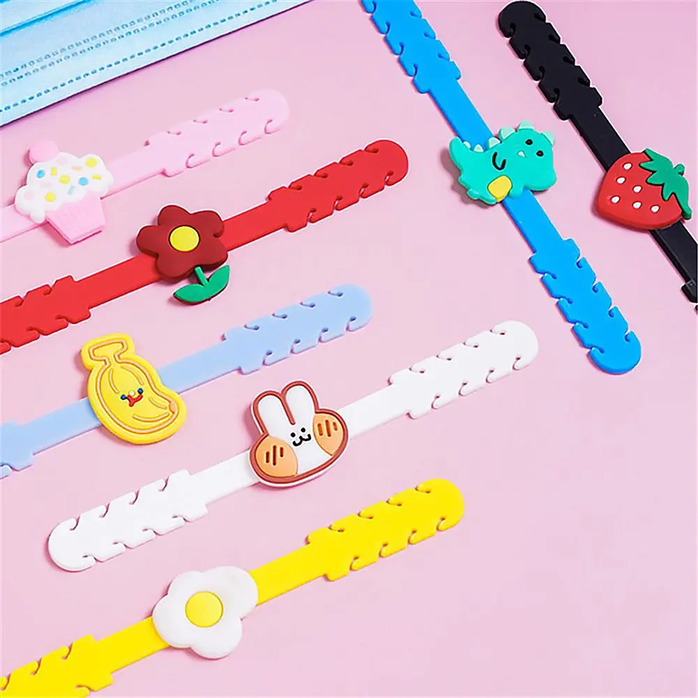 For All Masks Adjustable Ear Savers Masks Buckle Mask Extender Strap For Kids Mask Hook Cartoon