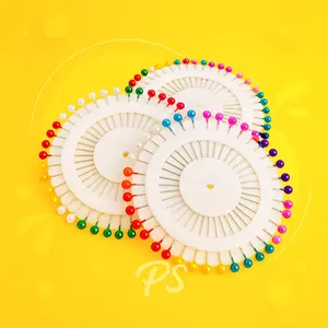 Jarum Pentul Mutiara Warna-warni