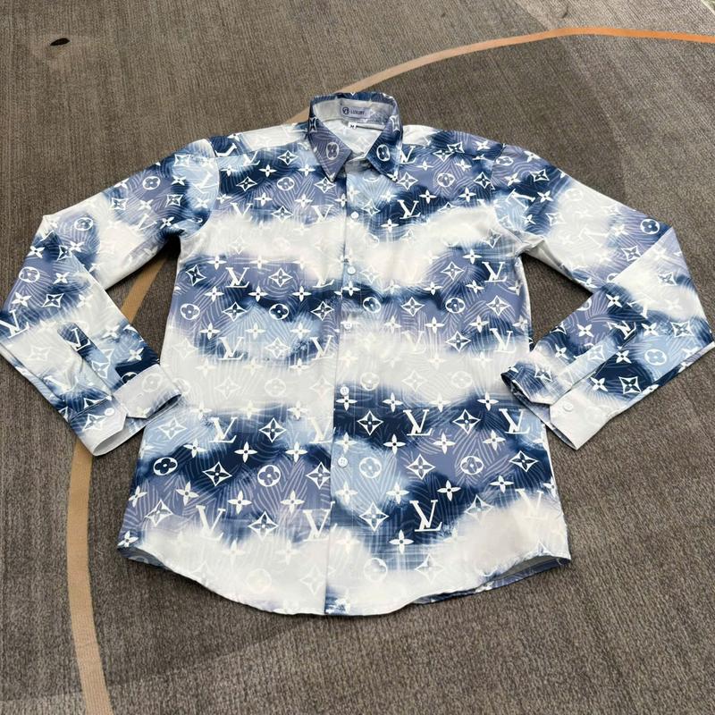 Áo sơ mi nam dài tay vải cotton caro nâu bản ô đen nhỏ dày dặn boy phố Menswear Shirt Có Cổ Trắng