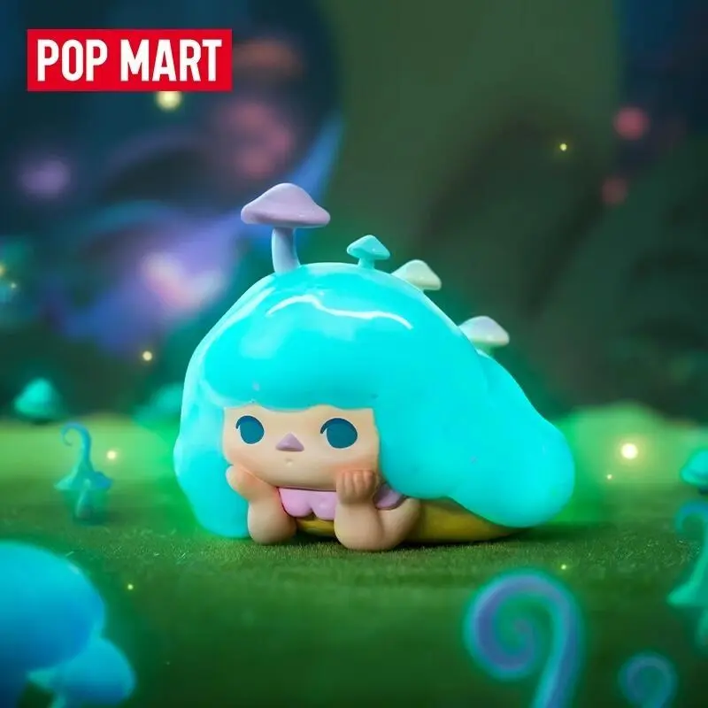POPMART Bubble Mart PUCKY Elf Sleepy Forest Series Blind Box Biqi Handmade Trendy Toy Gift