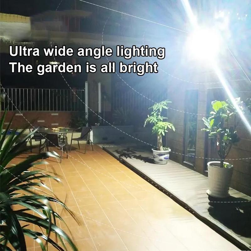 Solar Powered Outdoor Street Light, Ultra-bright LED Garden Light, Outdoor Solar Light with Motion-Sensor, Outdoor Lighting for Garden, Yard, Patio 8