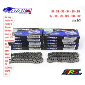 ATAKA RACING Rantai Keteng KAMPRAT UNIVERSAL 91 92 93 94 95 96 97 98 99 100 101 102