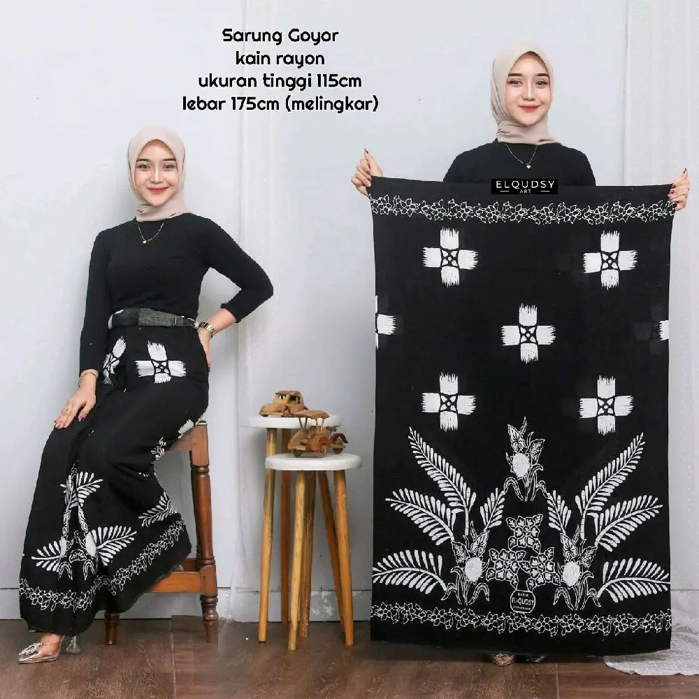 PREMIUM SARUNG SANTRI WANITA / SARUNG GOYOR WANITA BATIK