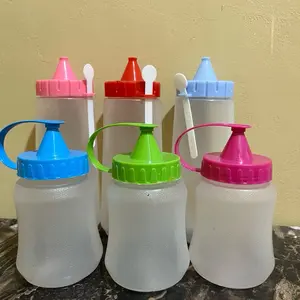 Botol saos kecap | Botol plastik kecil | Botol  Kitchenware untuk jualan anti tumpah