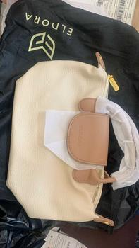 Product Review of ELDORA Hanna Tas Tangan Sling Bag Hitam Polos Wanita from k**z 0