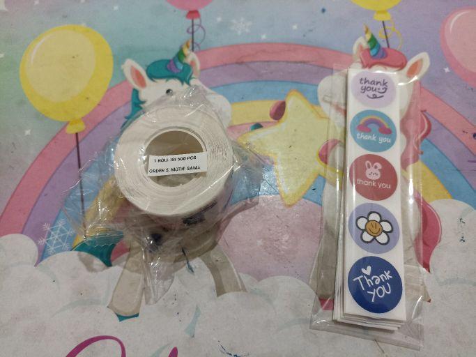 100 pcs Sticker Stiker Thank You Terima Kasih Selamat Menikmati Karakter Lucu Aesthetic Label Segel 100 pcs Sticker Stiker Thank You Terima Kasih Selamat Menikmati Karakter Lucu Aesthetic Label Segel