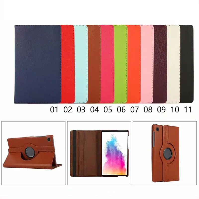 Flip Case Compatible With Xiaomi Redmi Pad SE 8.7 Inch Rotary Book Cover Leather Casing Berputar 360 Standing Kesing Kulit 1