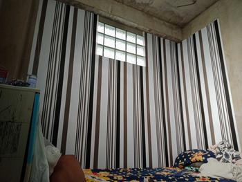 Product Review of 10M*45CM Luxury Style Wallpaper Waterproof Stripe Pattern Wall Sticker Pvc Adhesive Wall Decor from g**z 0