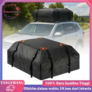 425L Tas Roof Bag Mobil Tas Atas Mobil Tahan Air Tas Cargo Atap Mobil Tas Rak Mobil Atas Tas Penyimpanan Perjalanan
