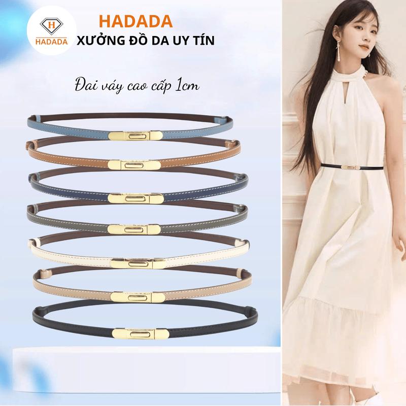 Thắt lưng nữ, đai váy HADADA DV510 cỡ nhỏ 1cm thanh lịch, trẻ trung, dễ sử dụng