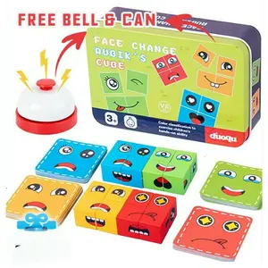 Planet Toyz - Mainan Anak Face Chage Cube Balok Kubus Game