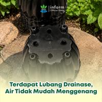 Gambar INFARM - Pot Tanaman Gelombang Cinta 06 Bahan Plastik Tebal dan Kuat Pot Tanaman Hias Bergelombang dari Infarm Kota Surabaya 4 Tokopedia