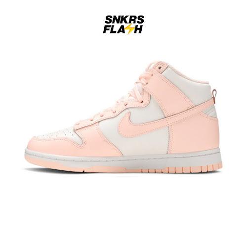 NIKE Dunk High Sail Crimson Tint - DD1869104 — alternate view