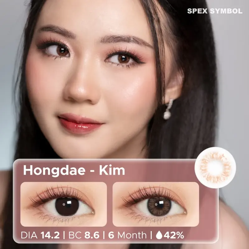 [COD] Softlens Brown Series Color - Spex Symbol | Softlens Normal | Contact Lens | Soflens Cokelat 2