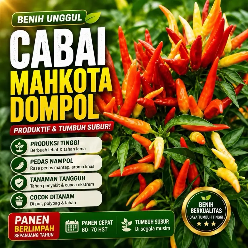 Aneka Benih Bibit Biji Super Cabai Cabe Rawit Dll