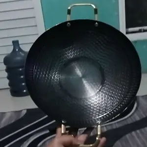 [PROMO NAD] Wajan Stainless Steel Honey Comb Anti Lengket Anti Karat Tahan Lama 24cm 26cm 28cm 30cm 34cm Kitchenware Motif Random