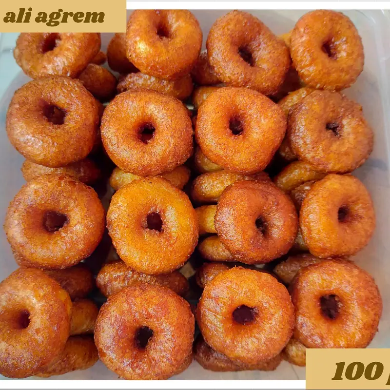 Kue Cincin Mini Gula Merah 100 Pcs kue ali agrem camilan Food snack 2