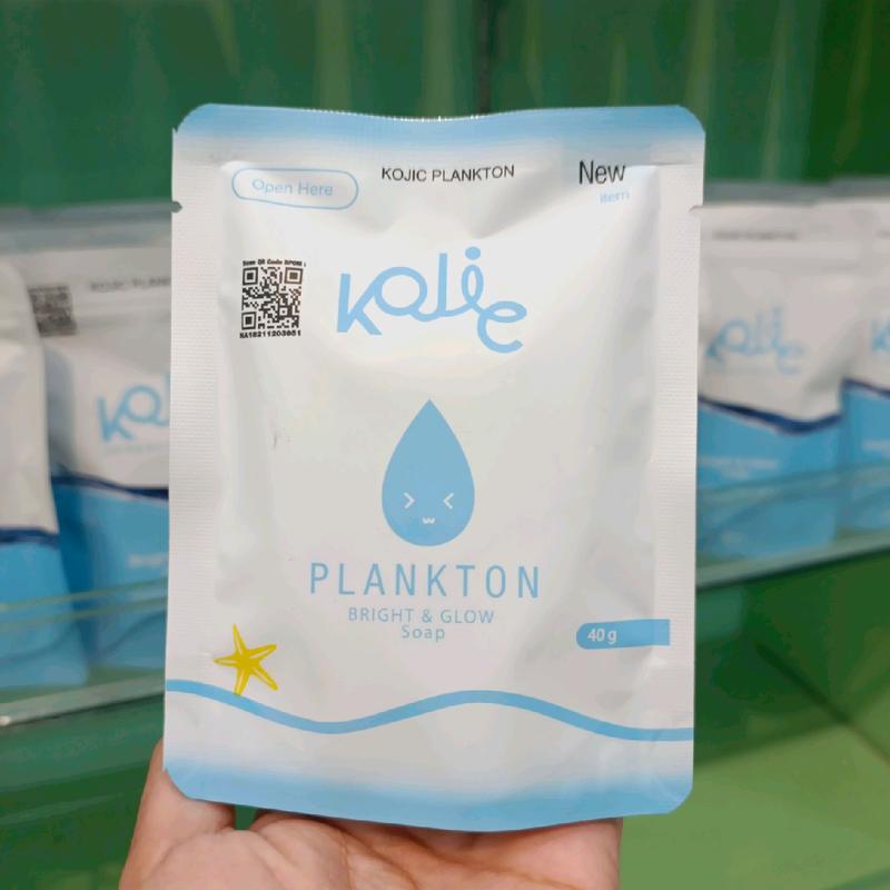kojic Plankton bright & glow soap 40g 0