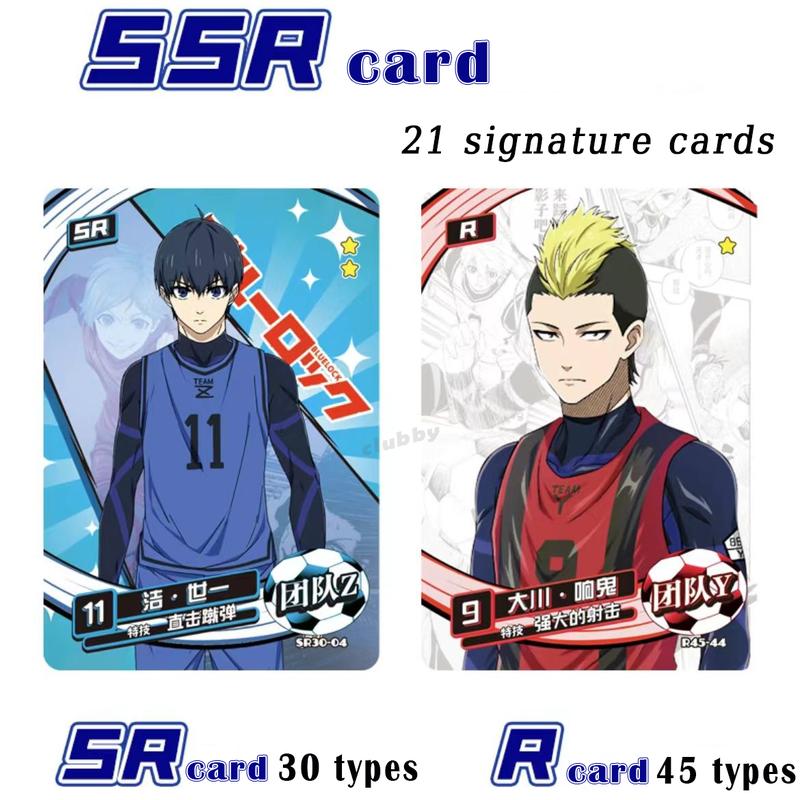 Product Introduction of Thẻ blue lock Nagi itoshi rin bachira bài USR/SSR/QR hiếm card game anime 1 gói Pack nhân phẩm 19