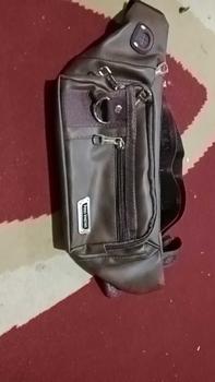 Product Review of Tas Selempang Pria POLO AMSTAR Casual Premium Waistbag Slingbag Kulit Tas Pinggang Cowok Multifungsi from m**6 2