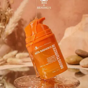 Debs x Bening's Asta Radiance Moisturizer untuk Semua Jenis Kulit dengan Triple Radiance System Bantu Kulit Glowing Tanpa Drama