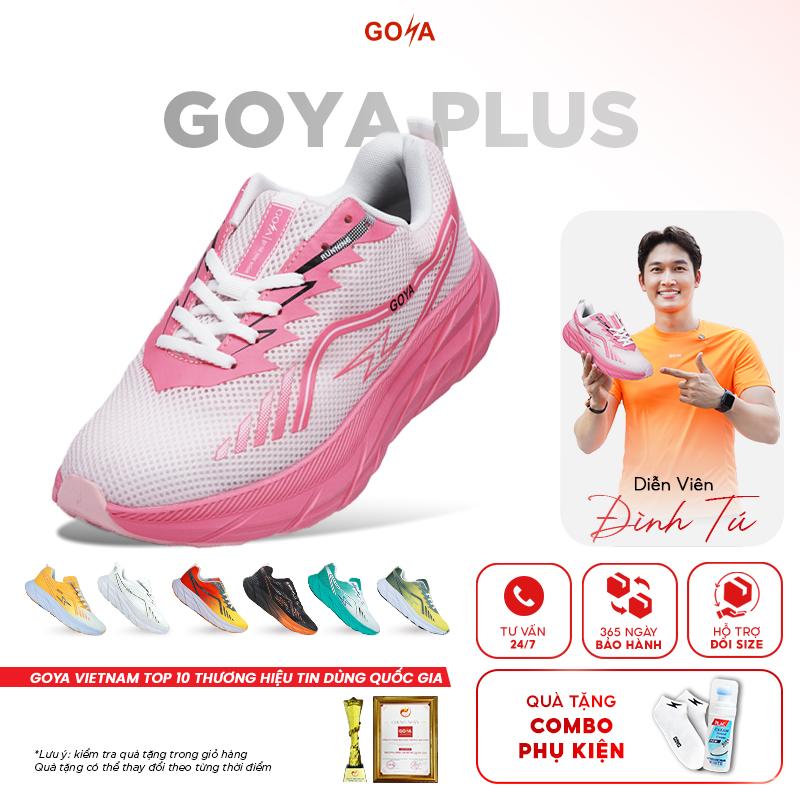 Giày Thể Thao Chạy Bộ Goya Plus Năm 2025 - Siêu Nhẹ, Siêu Êm Phù Hợp Cho Nam Nữ Đi Bộ, Sneaker Tập Chạy Bộ, Tập Thể Dục