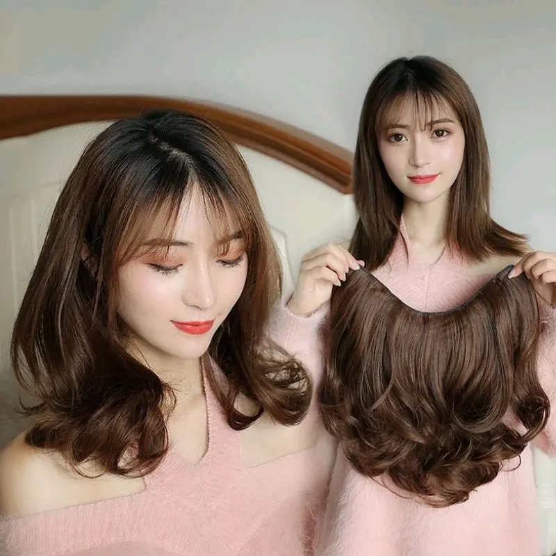 hairclip curly pendek 30cm