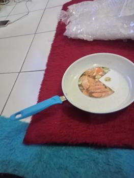 Product Review of Panci Teflon Frypan Marble Enamel / Teflon Frypan Marble Berwarna / Teflon Frypan Enamel Anti Lengket penggorengan anti lengket Kitchenware teflon  serbaguna from I**a M**a 1