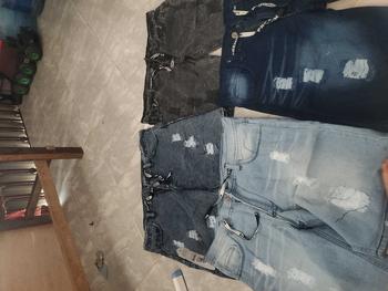 Product Review of Paket Hemat Celana Jeans 100K dapat 2 Celana Pendek Sobek Tembus - Celana Pendek Sobek Pria Standar dan Jumbo size 27-38 Distro from S**a O**a 0