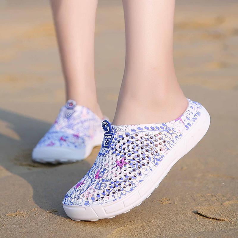 Product Introduction of 2023 New Hot Sale Casual Shoes Women Wedge Beach Shoes Summer Sandals Non-slip Round Toe Sandals Holiday Slippers Walking Shoes Footwear Girl Knee Comfort 45