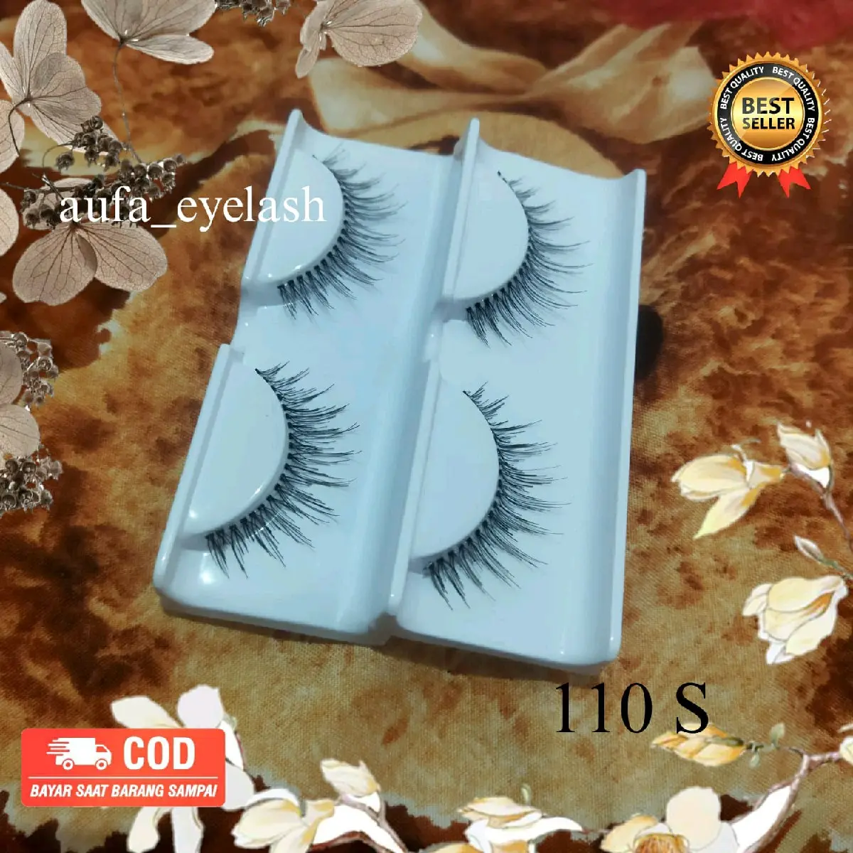 Bulu mata natural 110 short lusinan